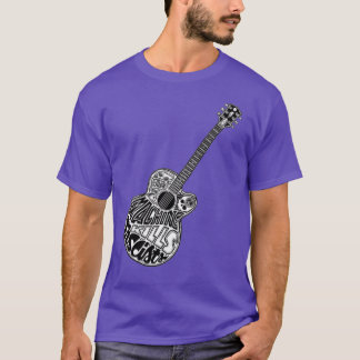 Guitar This Machine Kills Fascists T-Shirt