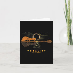 Guitar Totality 04 08 24 Total Solar Eclipse 2024  Card