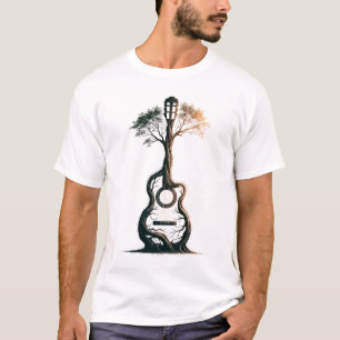 Guitar Tree of Life Guitar Player Guitarist Lover T-Shirt