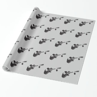 Guitar - wrapping paper