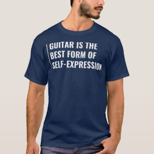 GuitarForm of Self Epression  T-Shirt