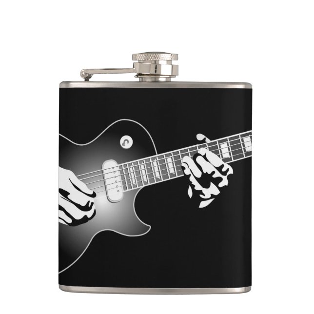 GUITARIST 2 HIP FLASK (Front)