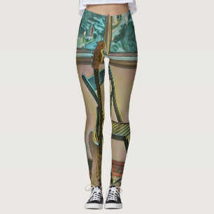 guitarist birthday gift leggings