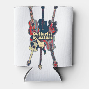 Guitarist by nature. vintage colourful guitars can cooler