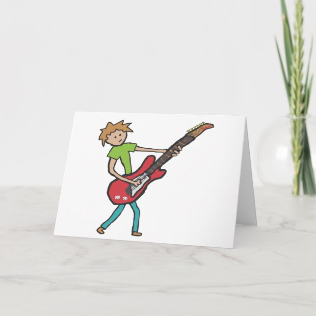 Guitarist Card (Front)
