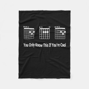 Guitarist Dad Guitar Tab Musical Birthday Fleece Blanket