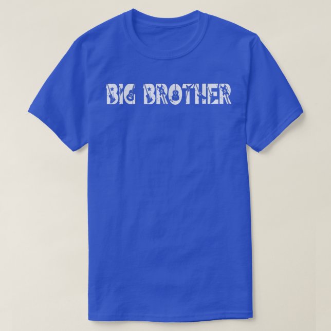 Guitarist Daddy Funny Big Brother Music Guitar Fat T-Shirt (Design Front)