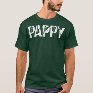 Guitarist Daddy Funny Pappy Music Guitar Fathers D T-Shirt