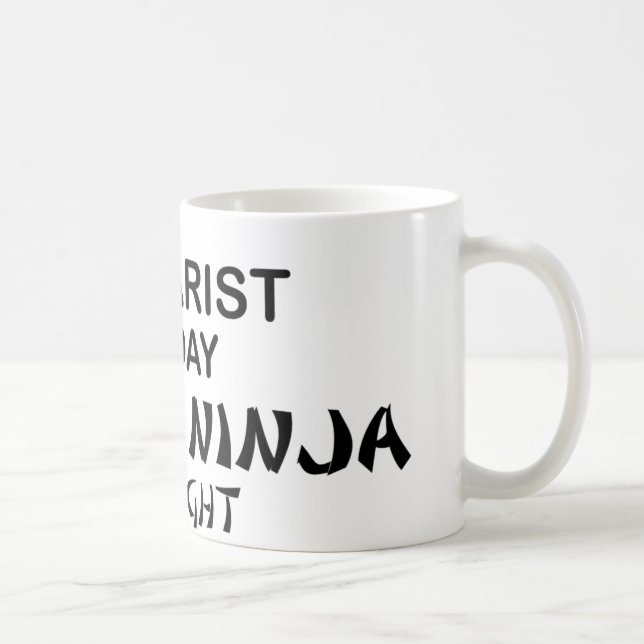 Guitarist Deadly Ninja by Night Coffee Mug (Right)