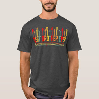 Guitarist Father Best Brother Ever Guitar Fathers T-Shirt
