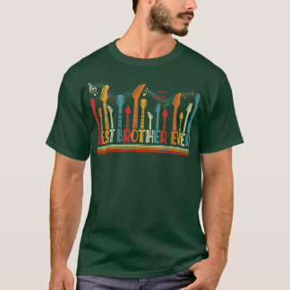 Guitarist Father Best Brother Ever Guitar Fathers T-Shirt
