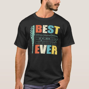 Guitarist Father Best Dad Ever D A D Chord Dad Gif T-Shirt