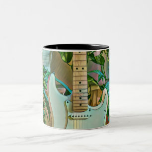 Guitarist gifts Two-Tone coffee mug
