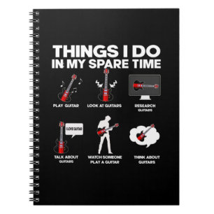 Guitarist Guitar Addicted Guitarist Music Birthday Notebook