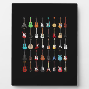 Guitarist Guitar Musical Instrument Rock and Roll Plaque