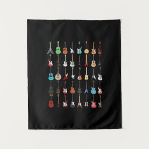 Guitarist Guitar Musical Instrument Rock and Roll Tapestry