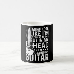 Guitarist Guitar Player Electric Funny Gift Coffee Mug