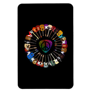 Guitarist Guitar Variety Birthday Magnet