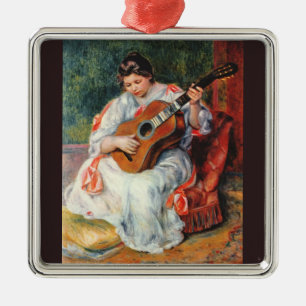Guitarist Metal Ornament