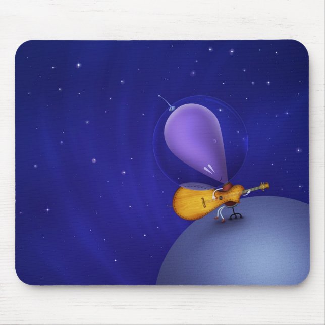Guitarist Mouse Pad (Front)