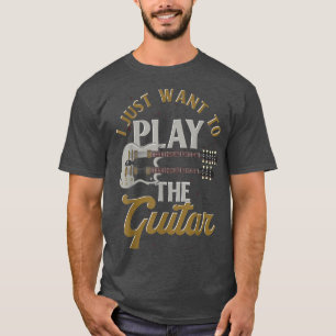 Guitarist Music Guitar Player Musician Funny Guita T-Shirt