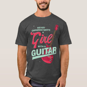 Guitarist Music Musician Girls Guitar Player Women T-Shirt