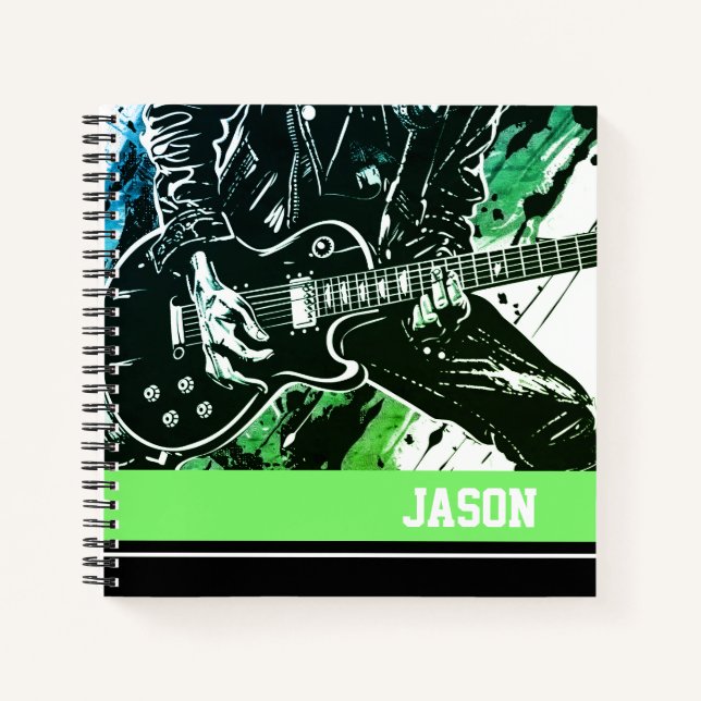 Guitarist Notebook (Front)