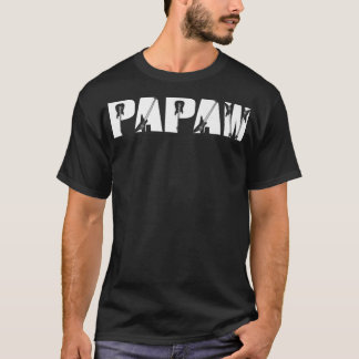 Guitarist Papaw Funny Music Guitar Lover Fathers D T-Shirt