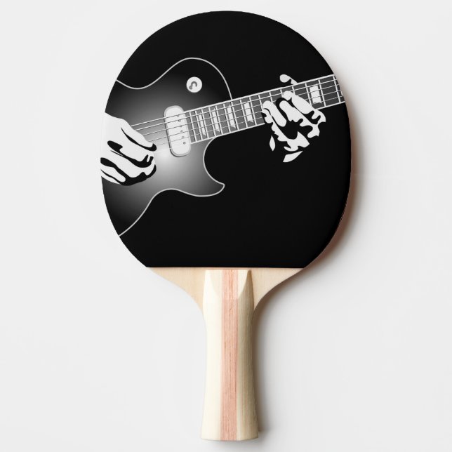 GUITARIST PING PONG PADDLE (Front)