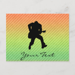 Guitarist Postcard