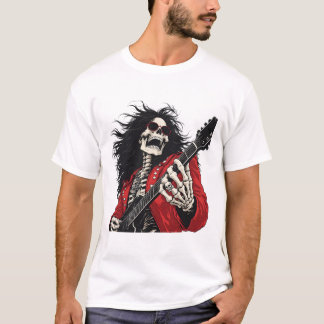 Guitarist Skeleton T-Shirt