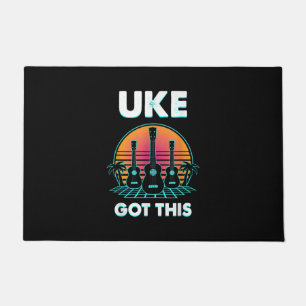 Guitarist Uke Got This Birthday Doormat