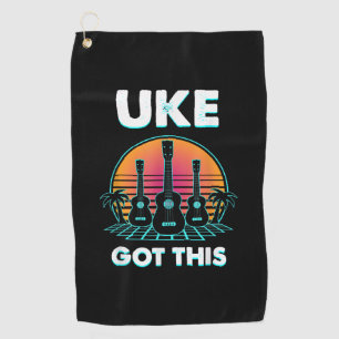 Guitarist Uke Got This Birthday Golf Towel