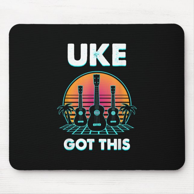 Guitarist Uke Got This Birthday Mouse Pad (Front)
