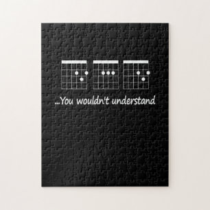 Guitarist You Would Not Understand Birthday Jigsaw Puzzle