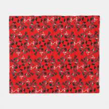 Guitars Fleece Blanket