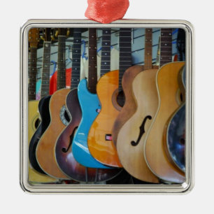 Guitars Galore Metal Ornament