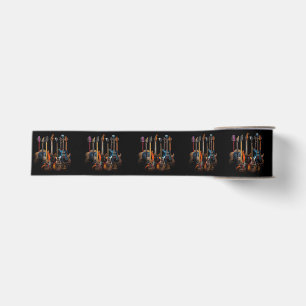 Guitars guitarists gift grosgrain ribbon