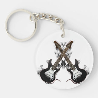 Guitars Key Ring