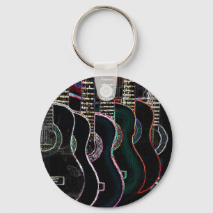 guitars key ring