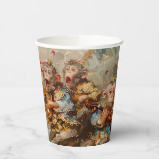 Guitars - Paper Cups Size 236ml Paper Cup