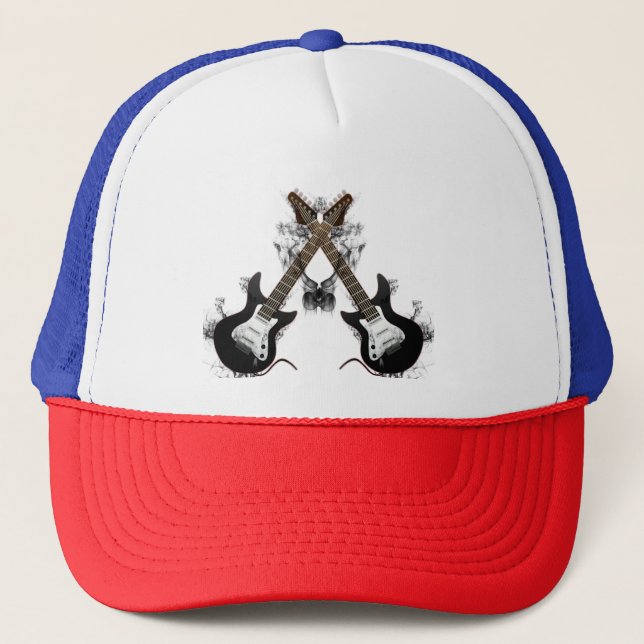 Guitars Trucker Hat (Front)