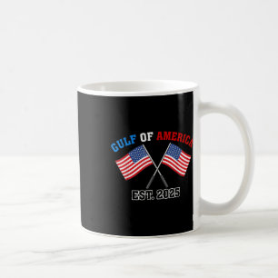 Gul-f Retro Of America Est 2025 Usa American Flag Coffee Mug