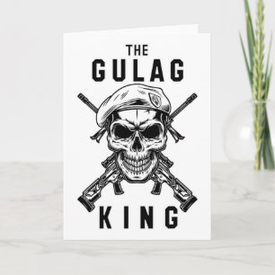 Gulag King Gaming Gamer Warzone Gamer Gift Card