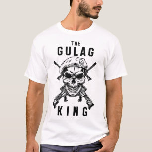 Gulag King Gaming Gamer Warzone Gamer Gift T-Shirt