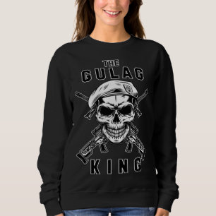 Gulag King Gaming Gamer Warzone Gamer Sweatshirt