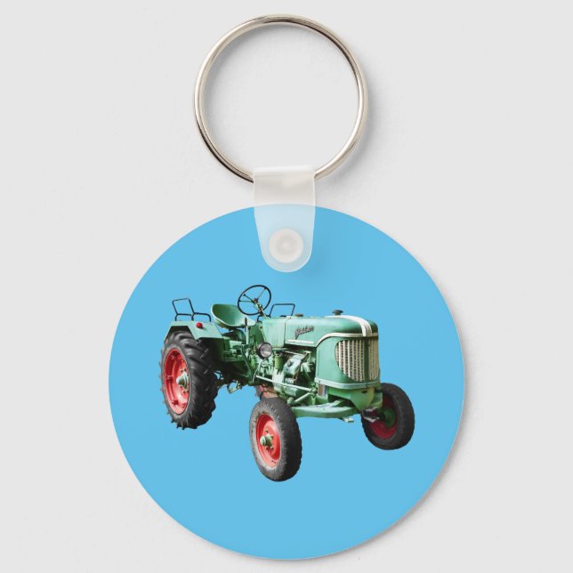 Guldner Vintage Tractor Key Ring (Front)