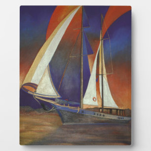 Gulet Under Sail Plaque