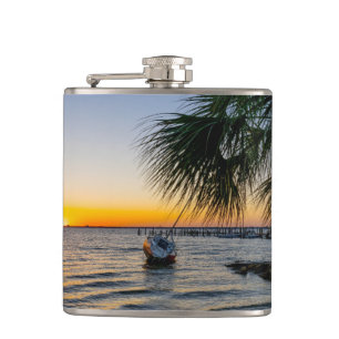 Gulf Breeze Florida Sunset Flask