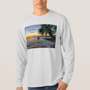 Gulf Breeze Florida Sunset Men's Long Sleeve Shirt